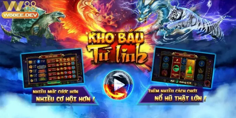 Tứ Linh W88 – Thế Giới Game Slot Đầy May Mắn và Hấp Dẫn