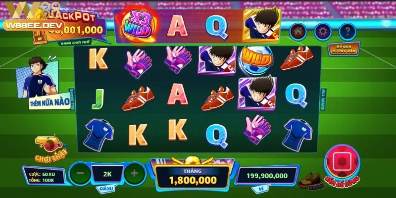 Giấc Mơ World Cup W88 Cuộc Chiến Lớn Để Mang Về Cup Jackpot 4 Hệ số nhân trong trò chơi giấc mơ World Cup W88